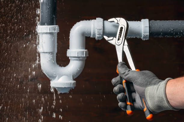 Professional Drain Cleaning technician working in Saint John, IN